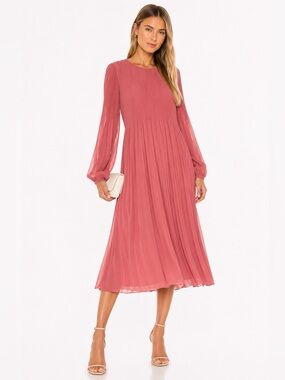 wilfred market long sleeve dress Saturn Longsleeve Midi Dress